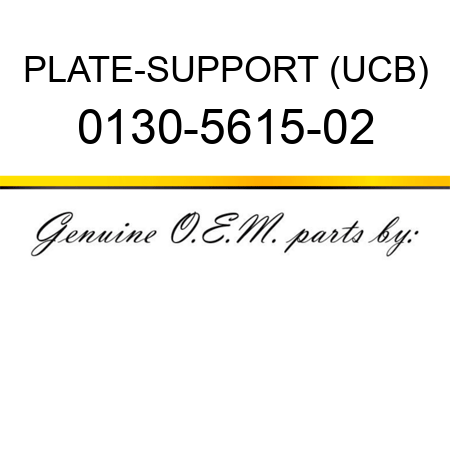 PLATE-SUPPORT (UCB) 0130-5615-02