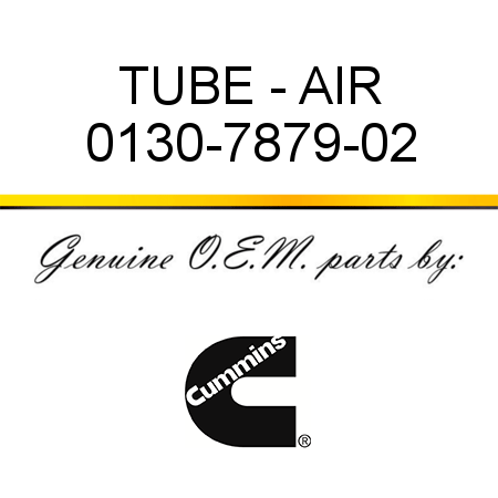TUBE - AIR 0130-7879-02