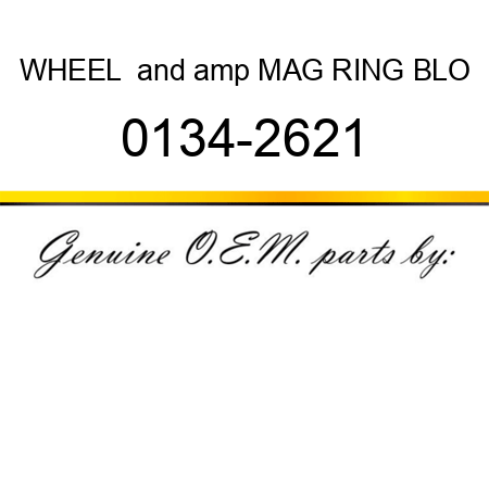WHEEL & MAG RING BLO 0134-2621