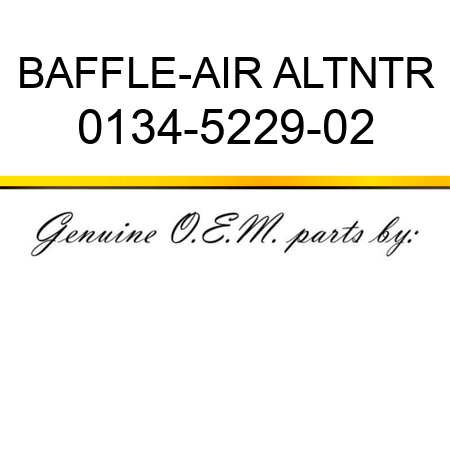BAFFLE-AIR ALTNTR 0134-5229-02