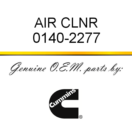 AIR CLNR 0140-2277
