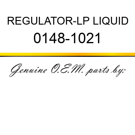 REGULATOR-LP LIQUID 0148-1021