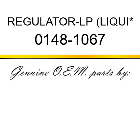 REGULATOR-LP (LIQUI* 0148-1067