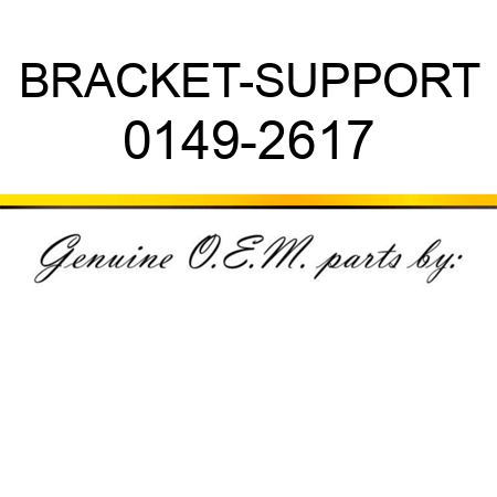 BRACKET-SUPPORT 0149-2617