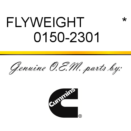 FLYWEIGHT          * 0150-2301