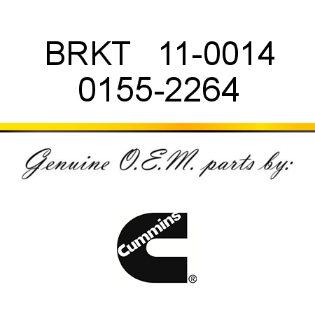 BRKT   11-0014 0155-2264