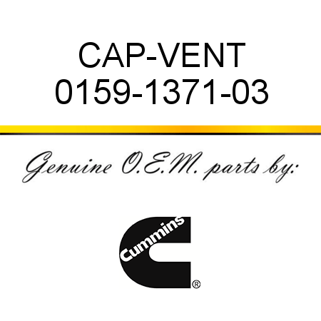CAP-VENT 0159-1371-03