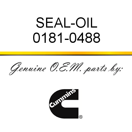 SEAL-OIL 0181-0488