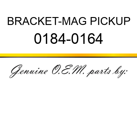 BRACKET-MAG PICKUP 0184-0164
