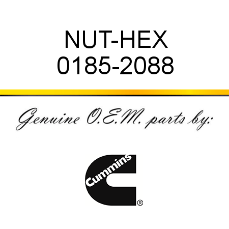 NUT-HEX 0185-2088
