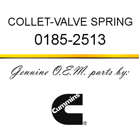 COLLET-VALVE SPRING 0185-2513