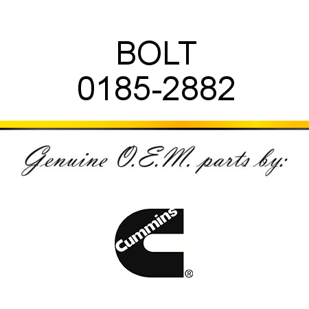 BOLT 0185-2882