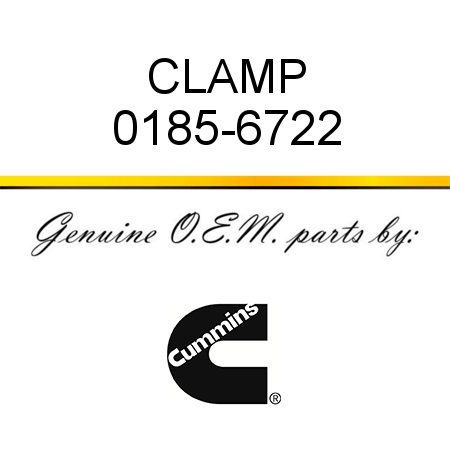 CLAMP 0185-6722