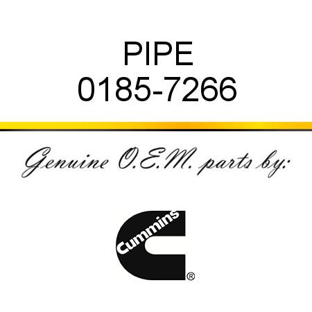 PIPE 0185-7266