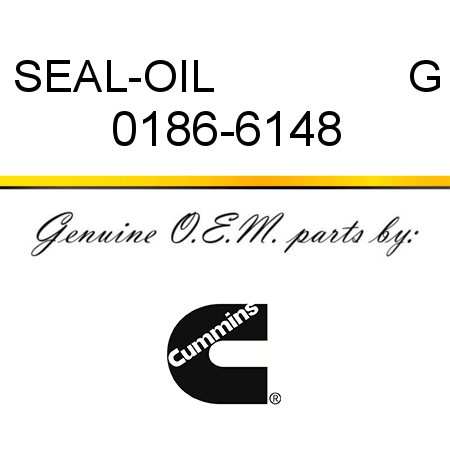 SEAL-OIL               G 0186-6148