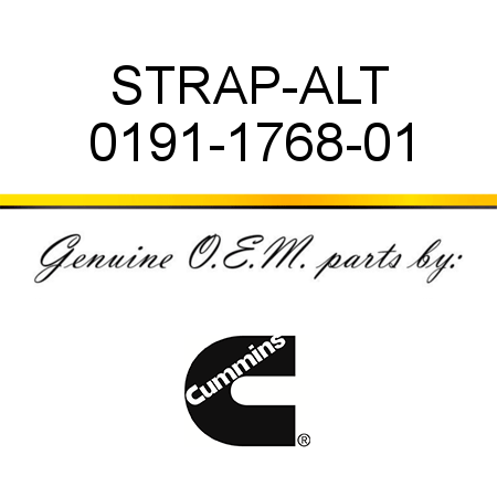 STRAP-ALT 0191-1768-01