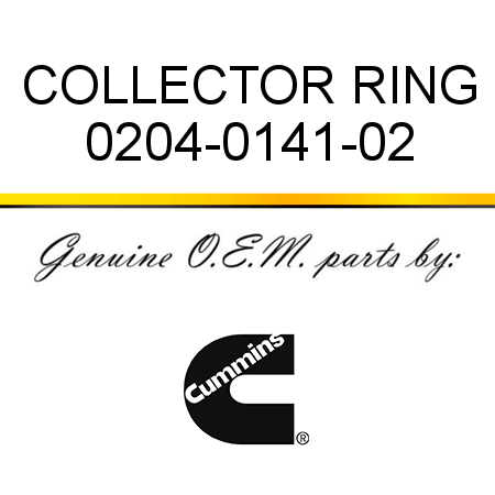 COLLECTOR RING 0204-0141-02