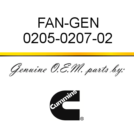 FAN-GEN 0205-0207-02