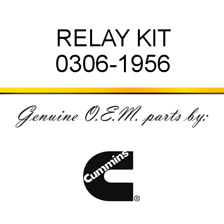 RELAY KIT 0306-1956