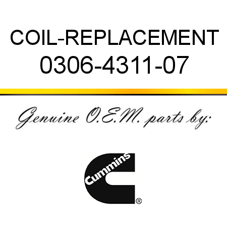 COIL-REPLACEMENT 0306-4311-07