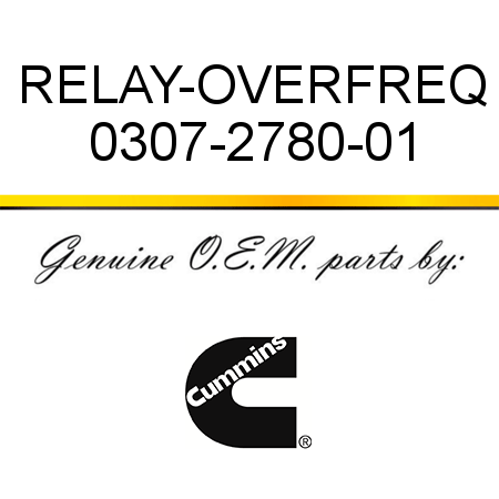 RELAY-OVERFREQ 0307-2780-01