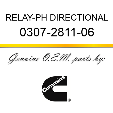 RELAY-PH DIRECTIONAL 0307-2811-06