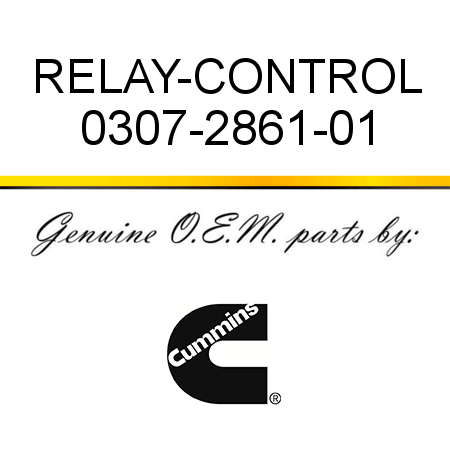 RELAY-CONTROL 0307-2861-01