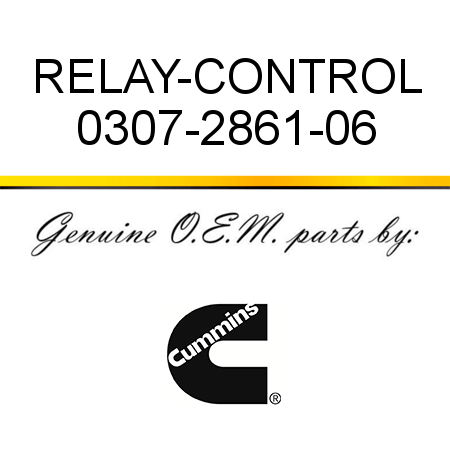 RELAY-CONTROL 0307-2861-06
