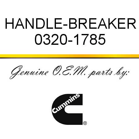HANDLE-BREAKER 0320-1785