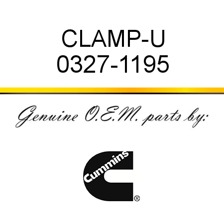 CLAMP-U 0327-1195