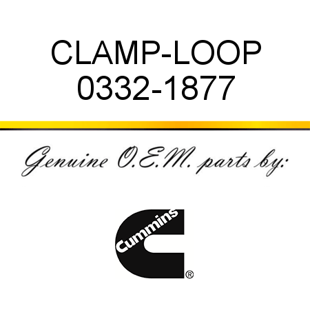 CLAMP-LOOP 0332-1877