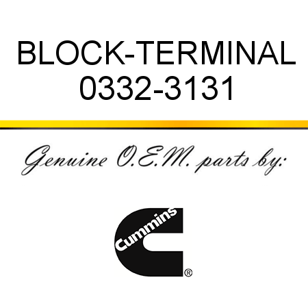 BLOCK-TERMINAL 0332-3131