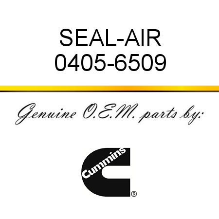 SEAL-AIR 0405-6509