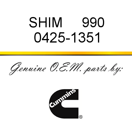 SHIM     990 0425-1351