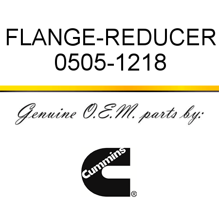 FLANGE-REDUCER 0505-1218