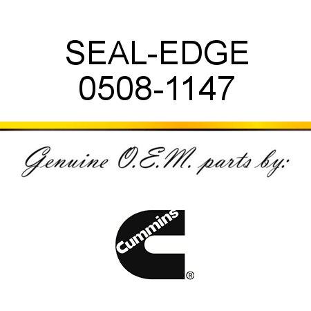 SEAL-EDGE 0508-1147