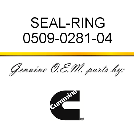 SEAL-RING 0509-0281-04