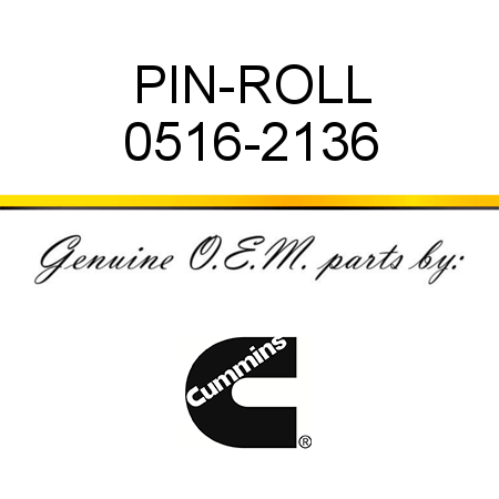 PIN-ROLL 0516-2136