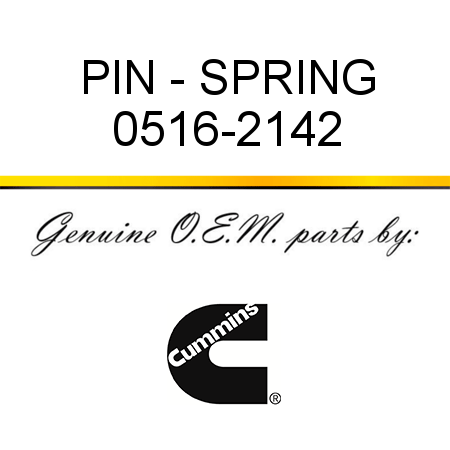 PIN - SPRING 0516-2142