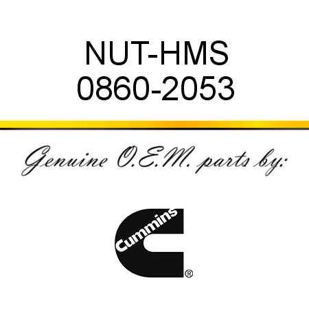 NUT-HMS 0860-2053