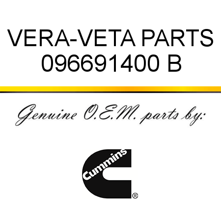 VERA-VETA PARTS 096691400 B