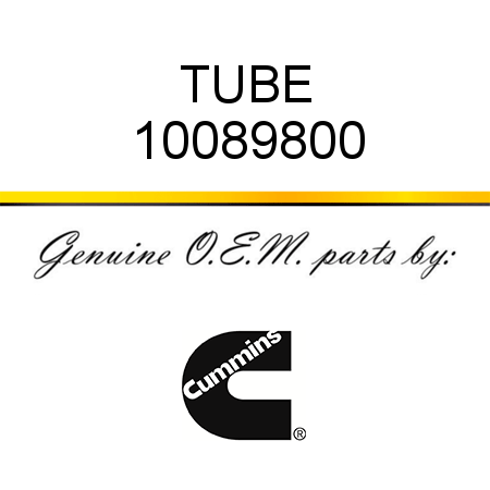 TUBE 10089800