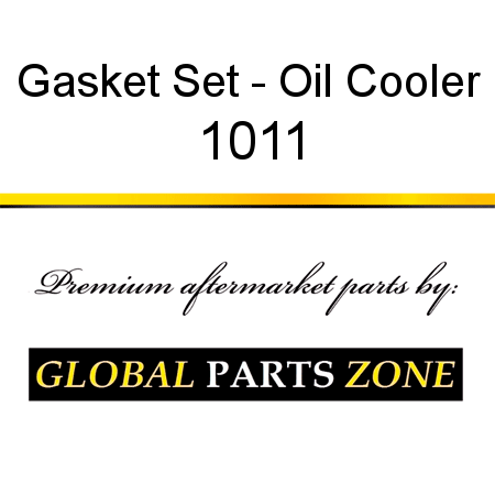 Gasket Set - Oil Cooler 1011