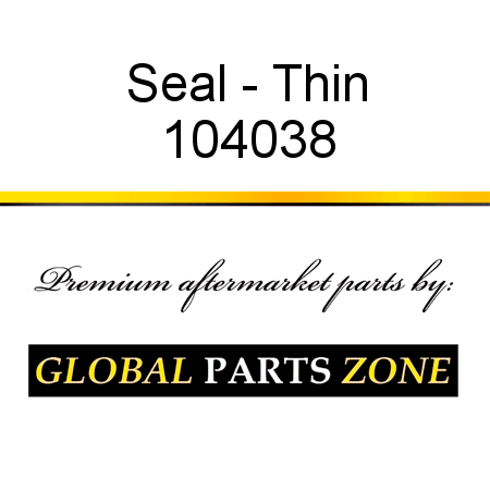 Seal - Thin 104038