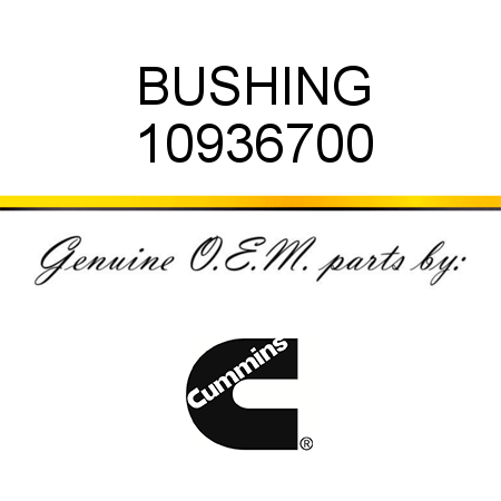 BUSHING 10936700