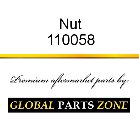 Nut 110058