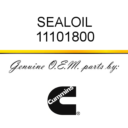 SEAL,OIL 11101800