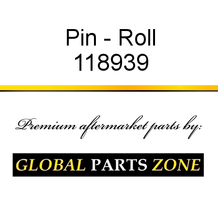 Pin - Roll 118939