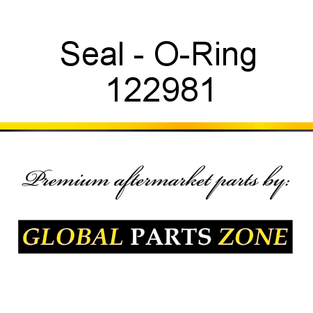 Seal - O-Ring 122981