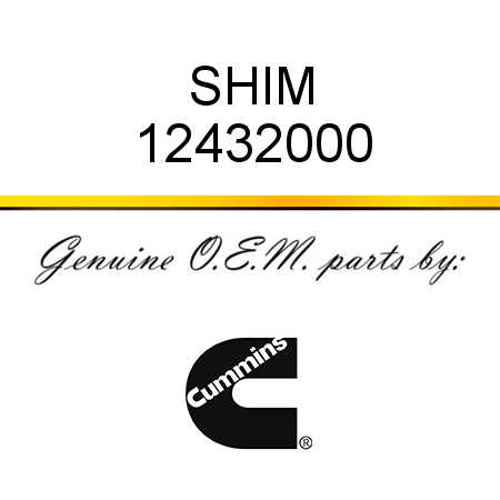 SHIM 12432000